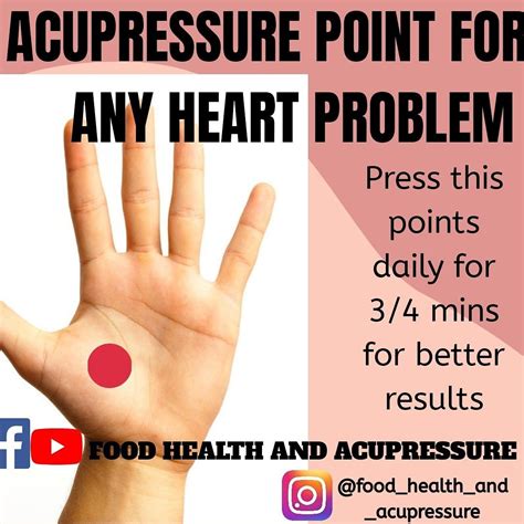 Heart Problem Acupressure Points Acupressure Acupressure Points