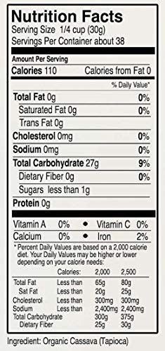 Anthony S Organic Tapioca Starch Gourmetian