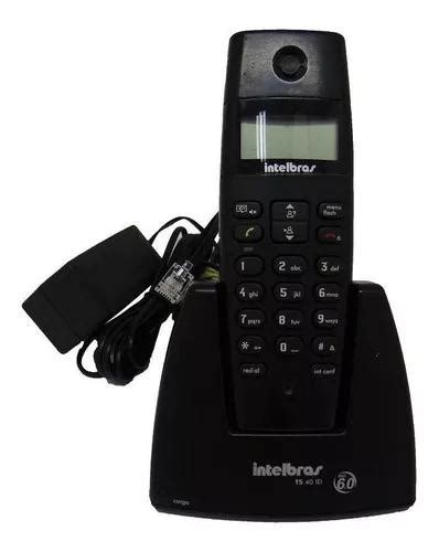 Telefone Fixo S Telefone Sem Fio Intelbras Ts 40 Id Identificador De