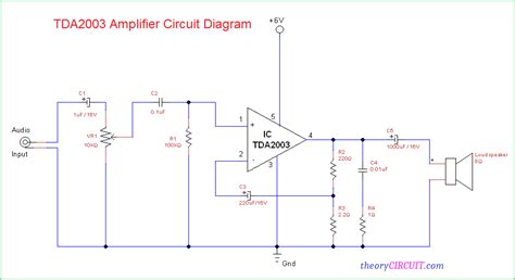 Tda Bridge Amplifier Circuit Diagram A Guide For Building Tda