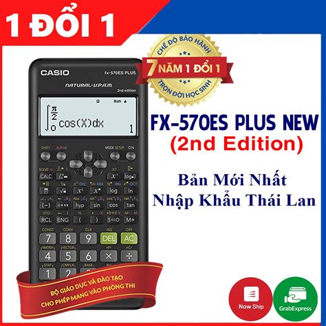 Mua Máy Tính Casio Fx 570es Plus New 2nd Edition Máy Tính Cầm Tay Casio Fx 570es Bản Mới Nhất