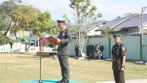 Upacara Peringatan Hari Kesaktian Pancasila Dandim 1414 Tana Toraja