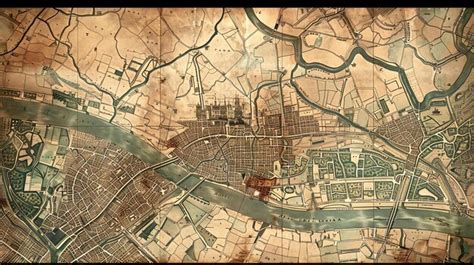 premium photo     map   city   drawn