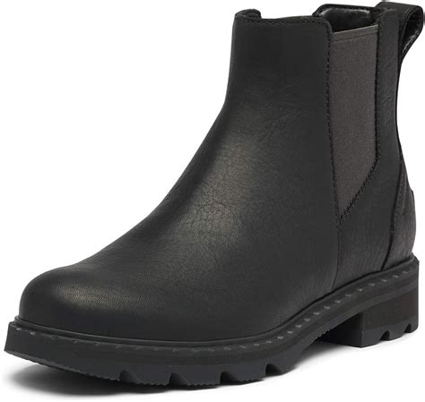 Sorel Womens Lennox Chelsea Rain Boot — Waterproof Leather