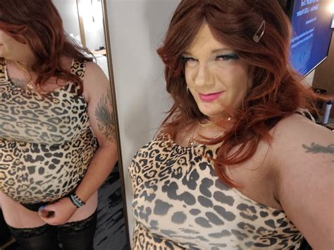 Hot Sissy Brenda In Leopard Bodycon And Stockings 8 Pics XHamster