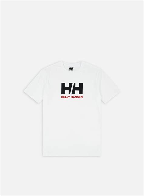 Helly Hansen Hh Logo T Shirt Men White Graffitishop