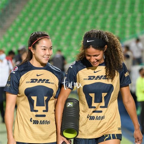 Aerial Chavarin María Yokoyama Santos Laguna vs Pumas UNAM J7 A2022