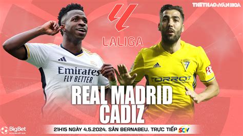 Nhận định bóng đá Real Madrid vs Cadiz La Liga vòng 34 21h15 hôm nay 4 5