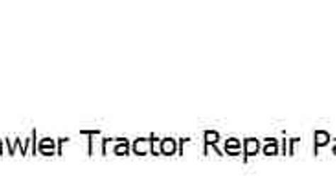 Allis Chalmers Model K Crawler Tractor Repair Parts List Manual Catalog Book Imgur