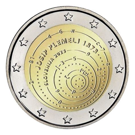 1 Aacoin ENVIO AHORA ESLOVENIA 2 EUROS 2023 JOSIP PLEMELJ