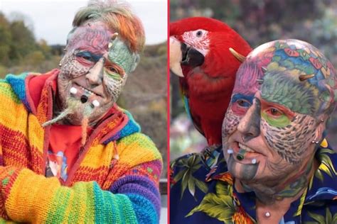 Parrotman Removes Both Ears In Bizaree Bird Body Modification