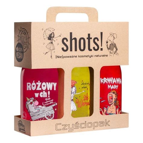 LaQ Shots Zestaw kosmetyków do pielęgnacji 3 szt Sklep EMPIK