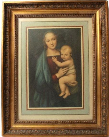 Raffaello Sanzio Reproduction Figurant La Vierge L Enfant D Apr S