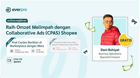 Webinar Everpro Kiat Cerdas Beriklan Di Marketplace Dengan Meta Youtube