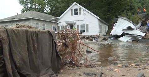 Heavy rain causes damaging flash flood in Leominster, Massachusetts ...