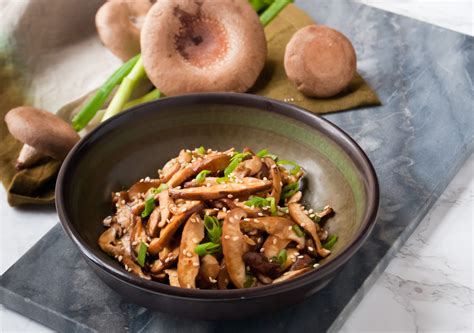 Georgia Shiitake Mushroom Salad Georgia Grown