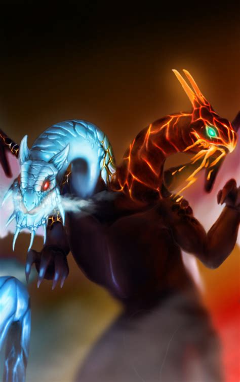 840x1336 Jakiro Twin Head Dragon Dota 2 840x1336 Resolution Wallpaper