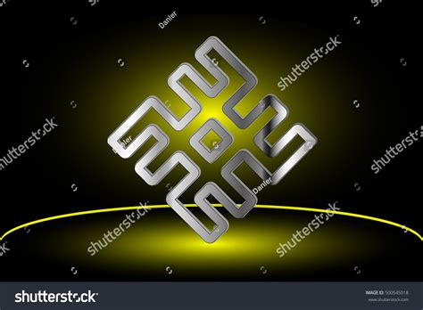 Symbol Svarog Slavic Vector Illustration Mysterious Stock Vector ...