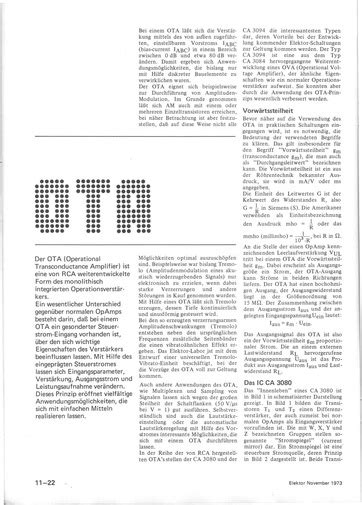 Ota Prinzip Des Operational Transconductance Amplifier Ca3080 Elektor Magazine