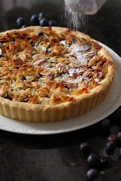 How To Make Blueberry Almond Tart Days Of Jay