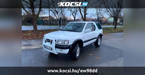 Elad Haszn Lt Opel Frontera Dti Olympus Ew Dd Kocsi Hu