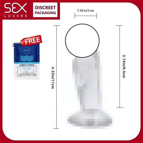 4 5 Inch Small Size Dildo With Suction Cup Adult Sex Toy For Women Shopee Philippines