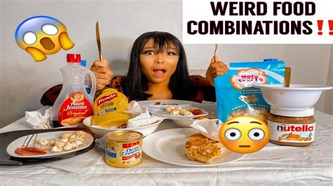 Weird Food Combinations People Love Mukbang Youtube