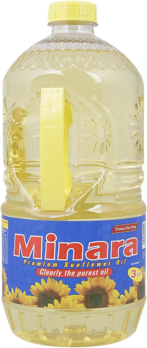 Minara Pure Sunflower Oil Liters Amazon Ae Grocery