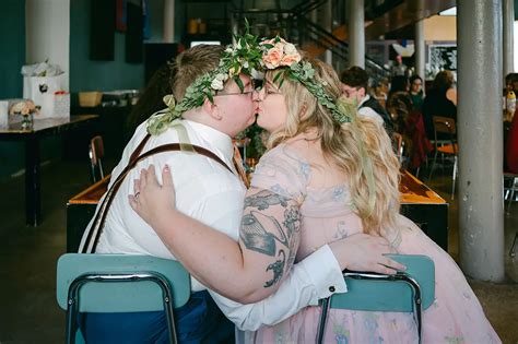 Intentional And Intimate Lesbian Wedding In St Louis