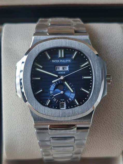 Patek Philippe Nautilus Moonphase Annual Calendar A Luxury