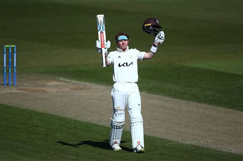 Ollie Pope celebrates his century | ESPNcricinfo.com