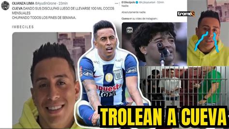 DIVERTIDOS MEMES A CHRISTIAN CUEVA POR PEDIR PERDON A ALIANZA LIMA TRAS