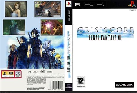 Crisis Core Final Fantasy Vii Psp Box Art Cover By Keeperdp