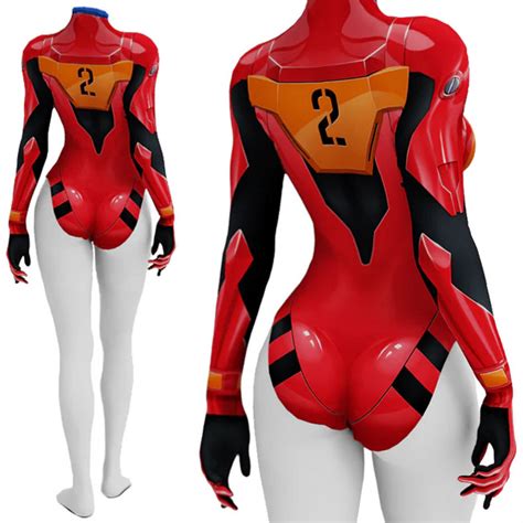 Neon Genesis Evangelion Asuka Langley Sohryu Bikini Swimsuit Costume Swimsuit Asuka Langley