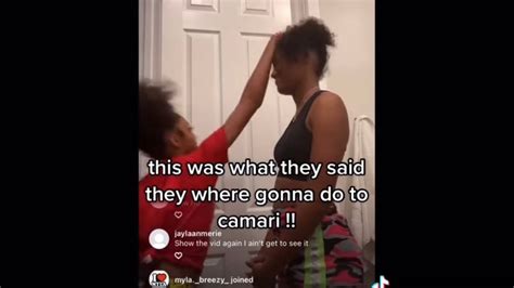 Jaaliyah Andand Yasmin Saying They Going To Smack Camari Up Cj So Cool Youtube