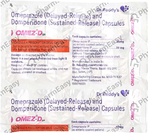 Omez 20mg Capsule Uses Shop Discounts