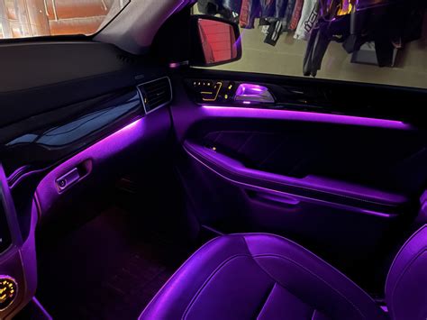 Комфортная подсветка салона 2 — Mercedes-Benz GL-Class (X166), 4,6 л ...