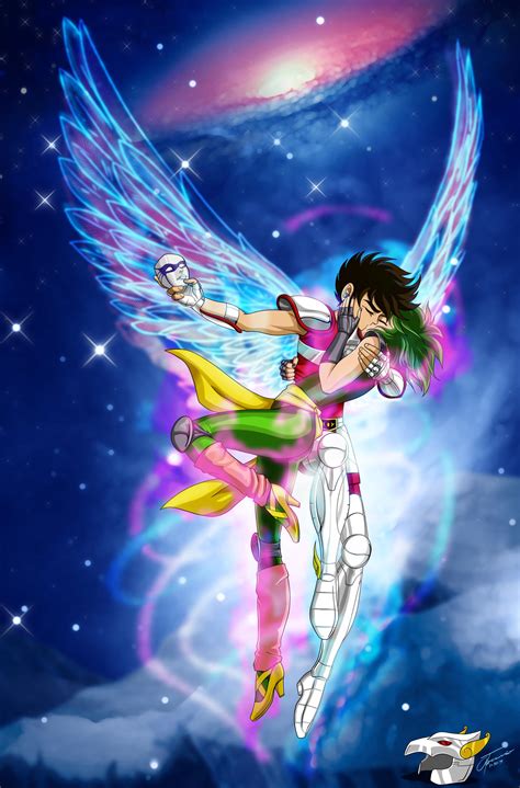 Seiya And Shaina By Albert217 On Deviantart