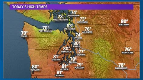 Seattle Hits Degrees For The First Time In King