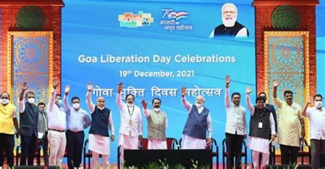 Pm Modi During 60th Goa Liberation Day In Goa Photos Hd Images