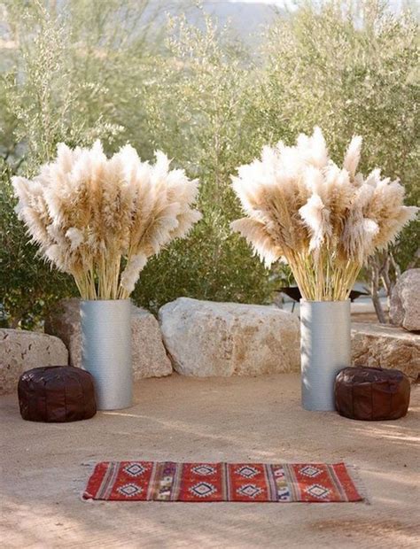 Bohemian Pampas Grass Wedding Ideas To Inspire You R R