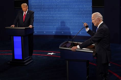 Debate Trump Biden Minuto A Minuto De Lo Más Destacado