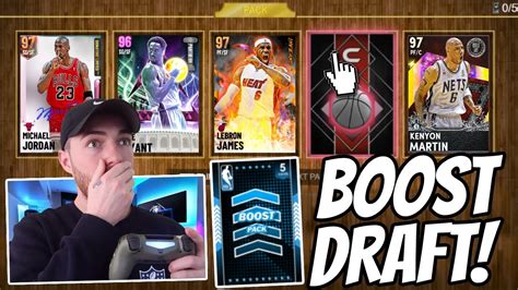 I Opened 13 Boosted Packs To Draft The Best Lineup Possible On 2k Mt Central Nba 2k21 Myteam