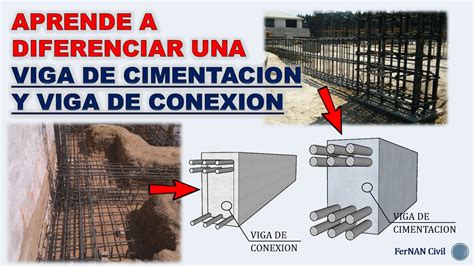 DISTINGUIR UNA VIGA DE CIMENTACION Y VIGA DE CONEXION YouTube