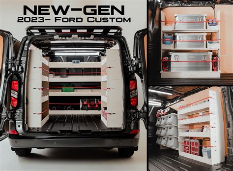 Maximise storage space your new-gen 2023- Ford Custom - Vanimal