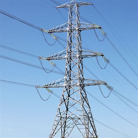 Menara Saluran Transmisi Hot Dip Galvanized Angel Steel 500KV