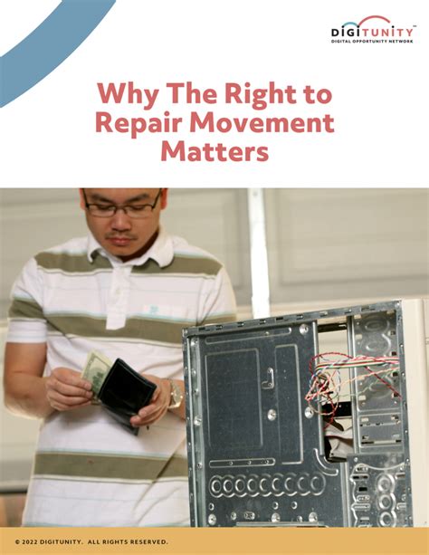 Why The Right To Repair Movement Matters Digitunity