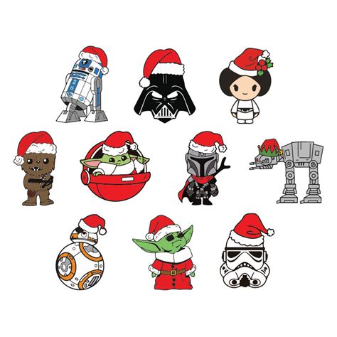 Christmas Star Wars Svg bundle, Christmas Star Wars Clipart, - Inspire ...