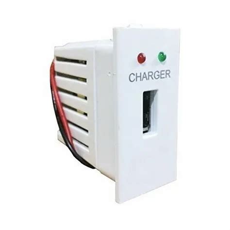 White Modular Usb Charger Socket At Rs 350piece In Bhiwani Id 11652500491