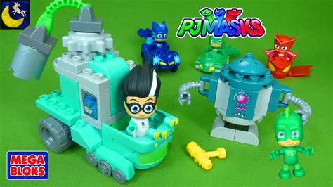 Unboxing Pj Masks Mega Bloks Toys Romeos Lab Playset Building Set For